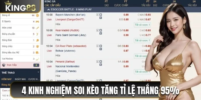 +99 Thông Tin Kèo Phạt Góc King88 Mới Nhất Năm 2025 3 4 kinh nghiệm soi kèo tăng tỉ lệ thắng 95%